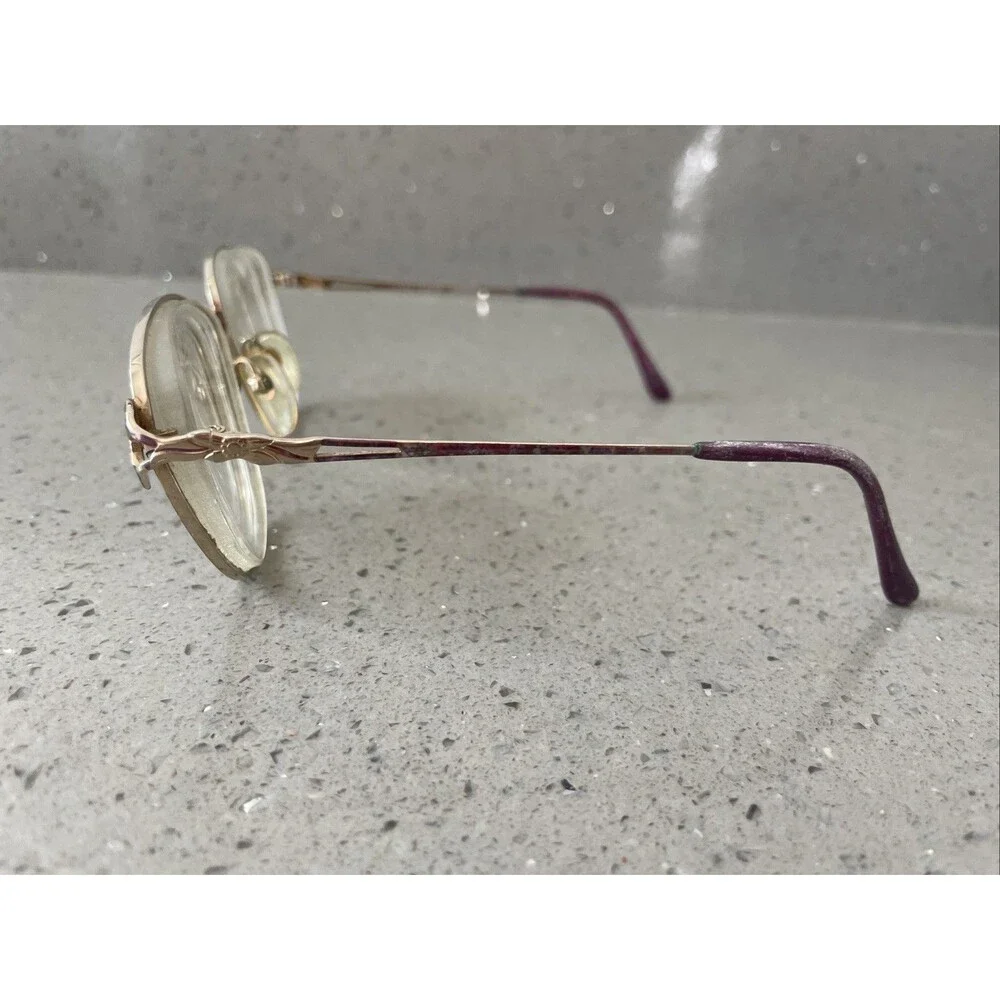 Laura Ashley Kathryn Amethyst Eyeglasses Frames ONLY Purple Full Rim 53-17-135